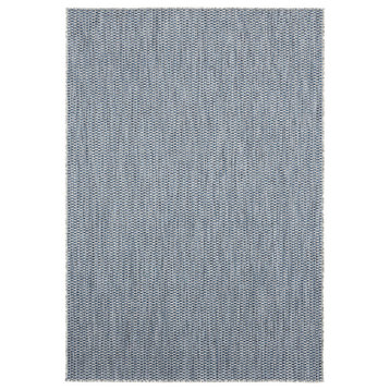United Weavers Augusta Dominical Outdoor Rug, Blue (3900-10560), 7'10"x10'6"
