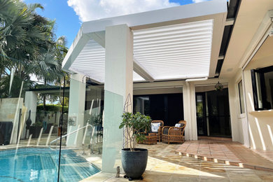 Raked Louvered roof - Gold Coast
