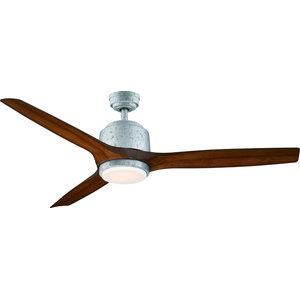 Reya Ceiling Fan Farmhouse Fans By Hedgeapple Houzz - Gulliver 23 Inch Galvanized Ceiling Fan With Light Kit And Remote Control