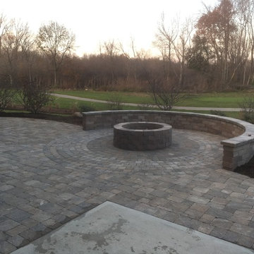 New Home Landscape on the Golf Course