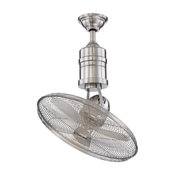 Craftmade Bellows III 21" Stainless Steel Transitional Ceiling Fan With 3 Blades