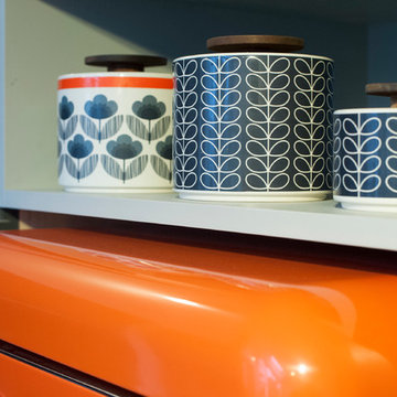 Retro-Inspired 70's Kitchen