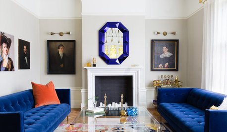 Houzz Tour: Restored Home on San Francisco’s Famed Alamo Square