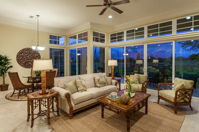 Living room - living room idea in Hawaii