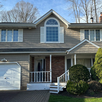 Huntington Siding - Tuscan Clay Shakes | Alpha Windows & Siding