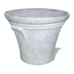 Amedeo Design, LLC - USA - Textured Mediterranean Planter - Outdoor Decor