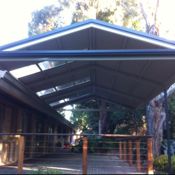 Stratco multi span gable pergola