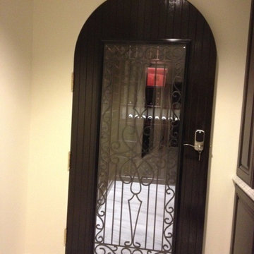 Yang- Dark Wood Wine Cellar