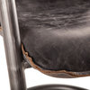 The Frisco Dining Chair, Ebony, Leather, Set of 2