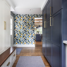 Toll Bros Wall Paper Powder bathroom