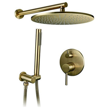 Wasser™ Solid Brass Shower Faucet Set, 8" Showerhead