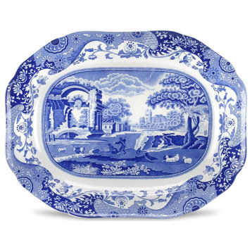 Spode Blue Italian Medium Oval Platter