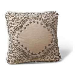 Montague Cream Pillow - Decorative Pillows