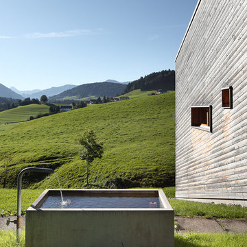 Bienenhus - Blick zum Hausberg Hoher Ifen