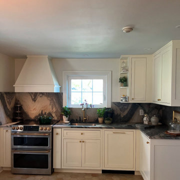 Diamond Fusion Quartzite Kitchen Project