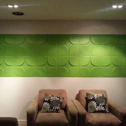 WallArt 3d designanels Sweeps Design - Wallpaper