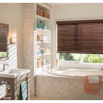 Wood and Faux Wood Blinds