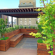 Corner Deck Bench