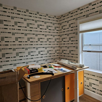 Office wallpaper installation Frisco, TX