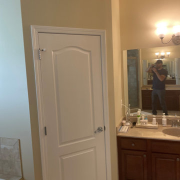 Mount Laurel Master Suite, Powder Room and Bar