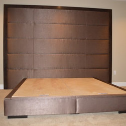 Custom Platform Bed w/ Headboard - Headboards