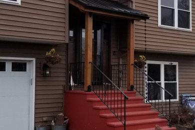 Arts and crafts porch idea in Other