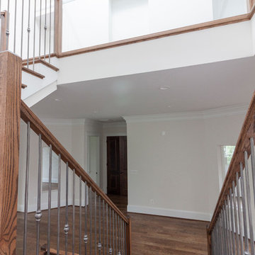 Project #44 | Contemporary Staircase with Skylit Stairwell