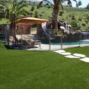 Global Syn-Turf artificial grass installation in Santa Monica, CA