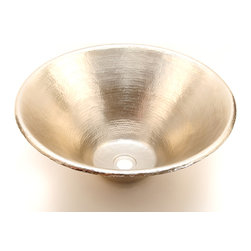 BATHROOM COPPER SINKS IN BRUSHED NICKEL - Bathroom Sinks
