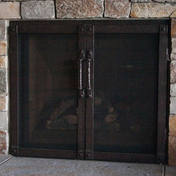 Custom Fireplace Door - Indoor Fireplaces