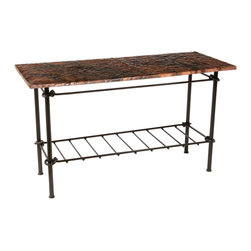 Knot Console Table by Stone County Ironworks - Side Tables And End Tables