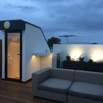 City Rooftop by the Sea