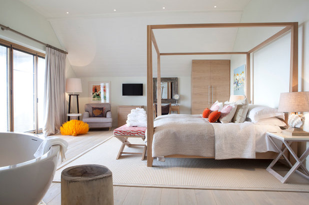 Скандинавский Спальня by Cornish Interiors