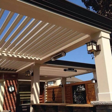 Arcadia Louvered Roof: variety of installation types