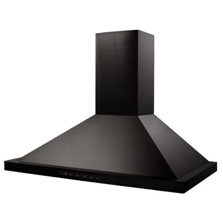 ZLINE 30" Convertible Vent Wall Range Hood in Black Stainless Steel