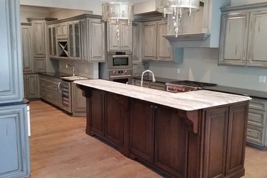 Example of a kitchen design in Other