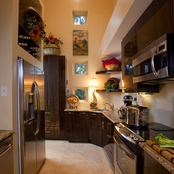 "Corsica" High Gloss Macassar