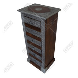 SLEEK & EXOTIC CHEST OF DRAWERS - Furniture