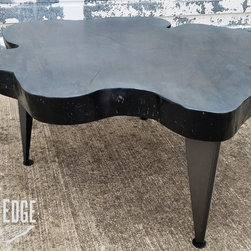 Gray Live Edge Coffee Table - Products