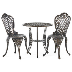 Traditional Outdoor Pub And Bistro Sets by GDFStudio