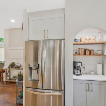 Coastal Transitional Kitchen Remodel Solomons, MD