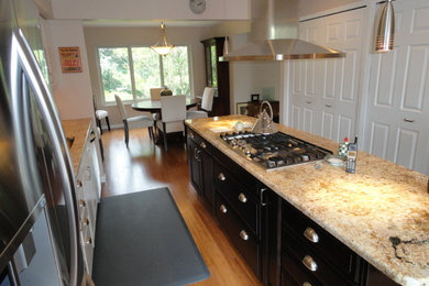 Kitchen - contemporary kitchen idea in Detroit