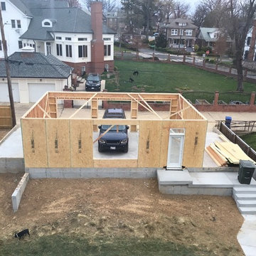 Detached Garage in Washington DC, 3 Car Garage with 2 Outdoor Spaces, 16th St NW