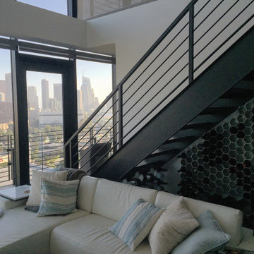 Under the Staircase WineHive Cell in Don's Hollywood Loft