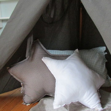 Création d'une chambre parents en incluant un espace enfants!