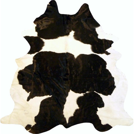 Black and White Large Brazilian Cowhide