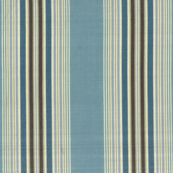 ROTH & TOMPKINS TEXTILES - Sanibel Fabric, Coastal Blue, 54''x36'' - Upholstery Fabric