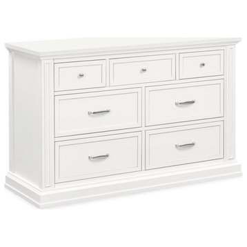 Namesake Classic Durham 7 Drawer Dresser in Warm White