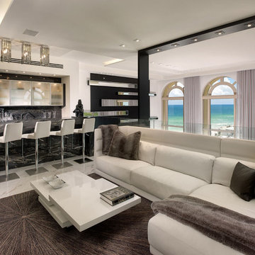 PepeCalderinDesign - Miami modern - interior designers  - Hollywood penthouse
