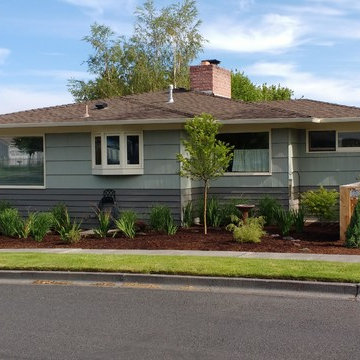 Mid Century Modern Custom Landscape Design